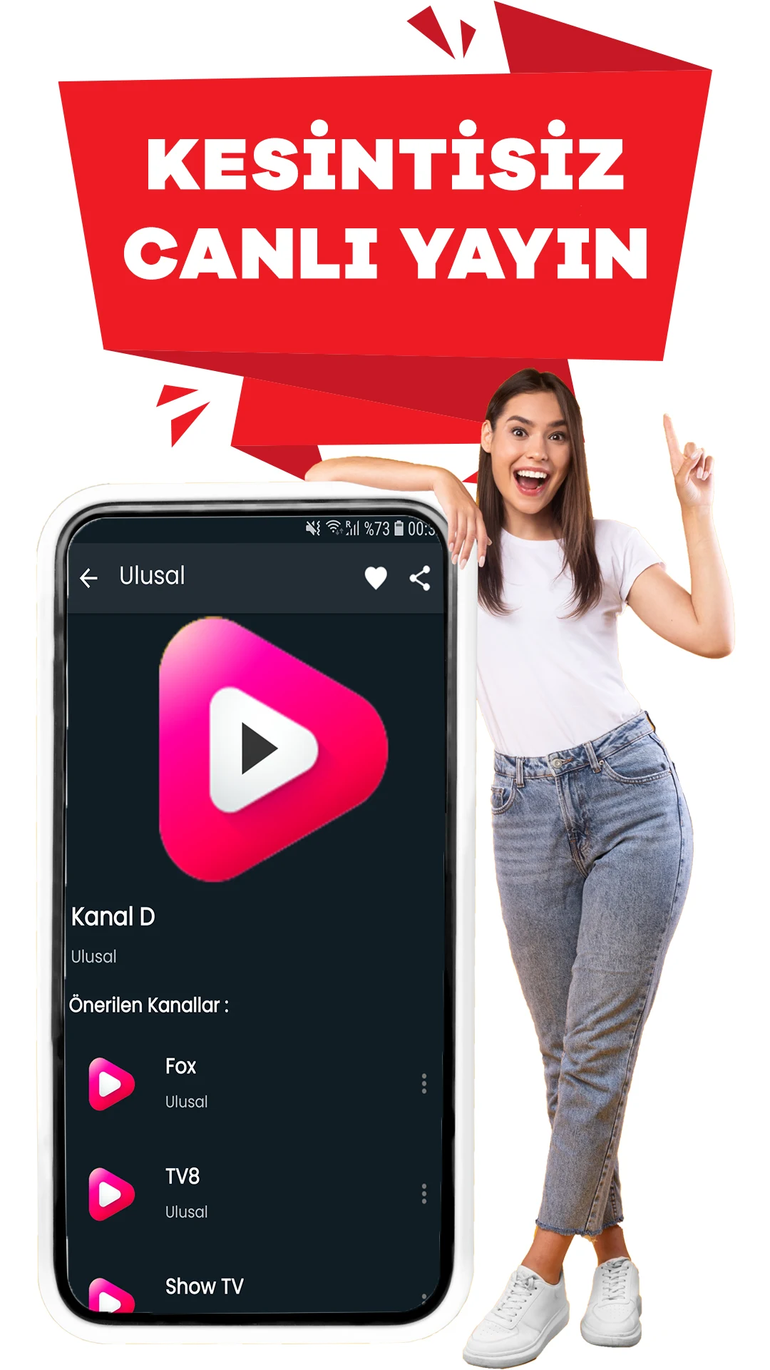 Mobil Canlı Tv izle - Full HD screenshot